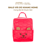 Balo Vải Dù Khang Home - Chống Thấm Nước, Cho Bé Đi Học, Đi Chơi