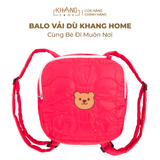  Balo Vải Dù Khang Home - Chống Thấm Nước, Cho Bé Đi Học, Đi Chơi 