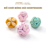  Đồ Chơi Bóng Múi Montessori Khang Home Hỗ Trợ Kích Thích Giác Quan Trẻ Sơ Sinh 