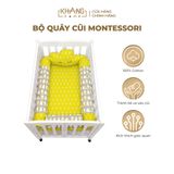 Bộ Quây Cũi Montessori Hỗ Trợ Phát Triển Tư Duy Cho Trẻ Khang Home BBC