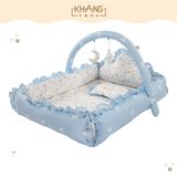 Vỏ Áo Nôi Vuông Vải Cotton Khang Home (Không Bao Gồm Mút Nôi, Vòm Nôi , Gối)