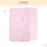 Mền Bông Trẻ Em Cao Cấp KhangHome 65x105cm ,80x125cm,130x150cm