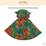  Áo Choàng Chống Nắng Vải Linen Khang Home - Thoáng Mát, Thấm Hút Mồ Hôi 