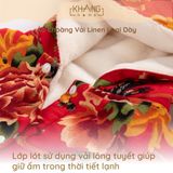  Áo Choàng Chống Nắng Vải Linen Khang Home - Thoáng Mát, Thấm Hút Mồ Hôi 