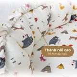 Nôi Hoa Vải Trẻ Em Khang Home Tiện Lợi Và An Toàn Cho Trẻ Sơ Sinh