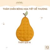 THẢM CHẦN BÔNG HỌA TIẾT DỄ THƯƠNG VẢI COTTON