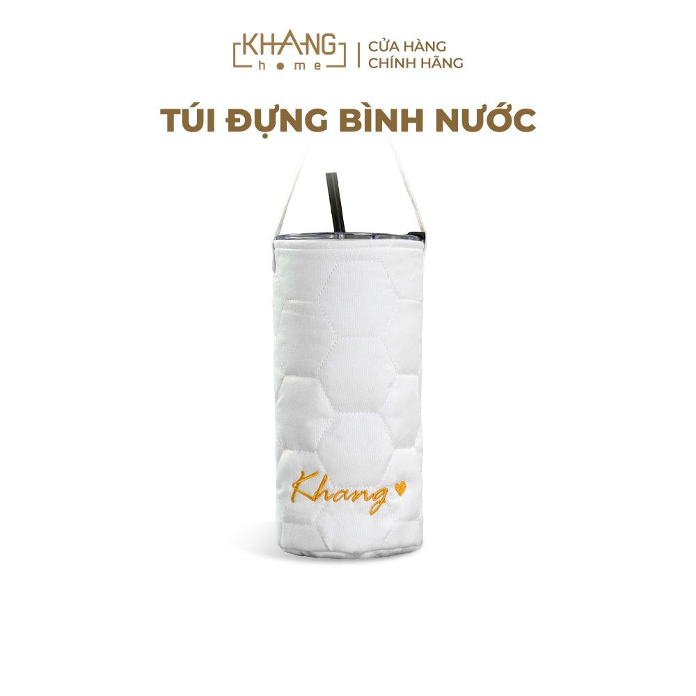  Túi Đựng Bình Nước Cho Bé Khang Home - Túi Vải Tiện Dụng, Mang Theo Dễ Dàng 