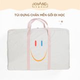 TÚI TOTE ĐỰNG CHĂN MỀN KHANGHOME - CHỐNG THẤM, CHỐNG BỤI MANG ĐI HỌC CHO BÉ
