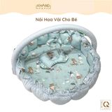 Nôi Hoa Vải Trẻ Em Khang Home Tiện Lợi Và An Toàn Cho Trẻ Sơ Sinh
