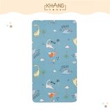 Ga Giường, Drap Bảo Vệ Nệm Vải Cotton Khang Home - thoáng mát, an toàn cho bé
