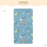  Ga Giường, Drap Bảo Vệ Nệm Vải Cotton Khang Home - thoáng mát, an toàn cho bé 