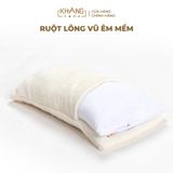 Gối Nằm Vải Lông Khang Home - Ấm Áp, Êm Ái Và An Toàn Cho Bé