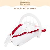  Nôi Vải Ngủ Chung Giường Cho Trẻ Sơ Sinh Khang Home - Cotton Thiên Nhiên Cao Cấp - Giặt Máy Tiện Lợi 