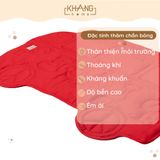 THẢM CHẦN BÔNG HỌA TIẾT DỄ THƯƠNG VẢI COTTON