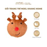  Gối Tựa Trang Trí Noel Siêu Mềm Mịn Cao Cấp Khang Home - Phụ Kiện Trang Trí Noel Dễ Thương Chrismast Collection 2023 