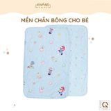 Mền Bông Trẻ Em Cao Cấp KhangHome 65x105cm ,80x125cm,130x150cm