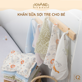  Combo 5 Khăn Sữa Vải Sợi Tre Cao Cấp Khang Home 