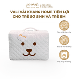 Vali Vải Khang Home Tiện Lợi Cho Trẻ Sơ Sinh Và Trẻ Em