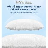  Áo Gối Ôm Vải Mát Cool Fabric Khang Home-Công Nghệ Vải Mát Tản Nhiệt Nhanh, Mát Dịu Tức Thì, An Toàn Cho Bé 