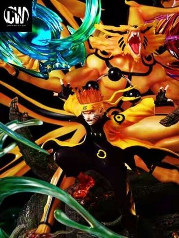  God mode Naruto and Ninetails - Naruto - CW Studio 