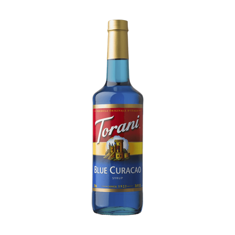  Syrup Torani Blue Curacao - 750ml 