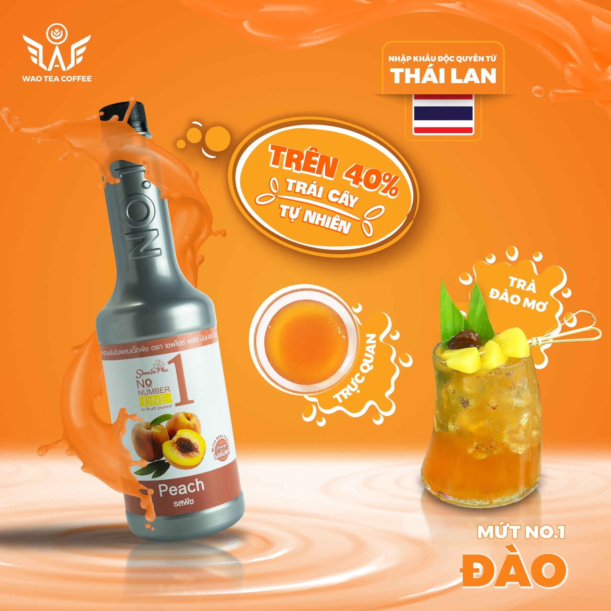  Mứt Thái Lan ShaveIcePlus No.1 (730ml) 