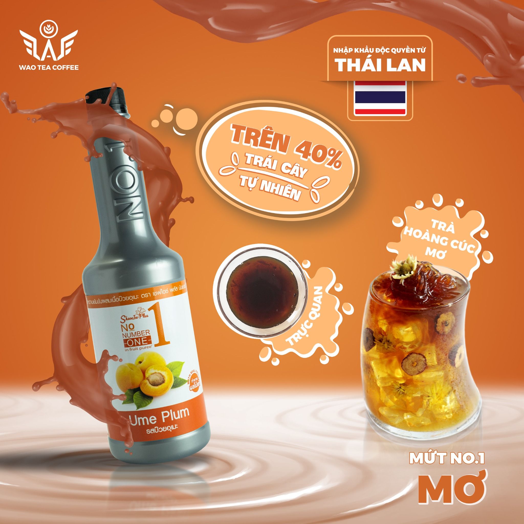  Mứt Thái Lan ShaveIcePlus No.1 (730ml) 