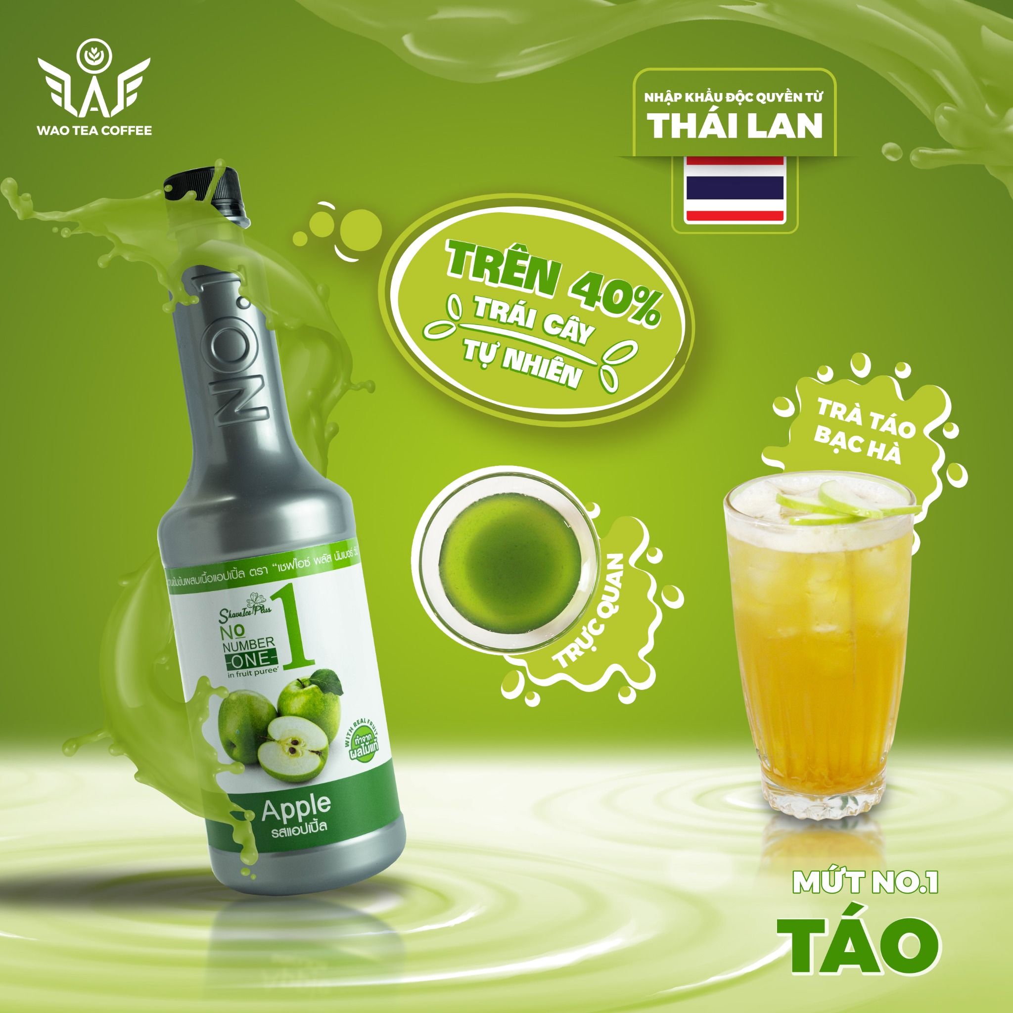  Mứt Thái Lan ShaveIcePlus No.1 (730ml) 