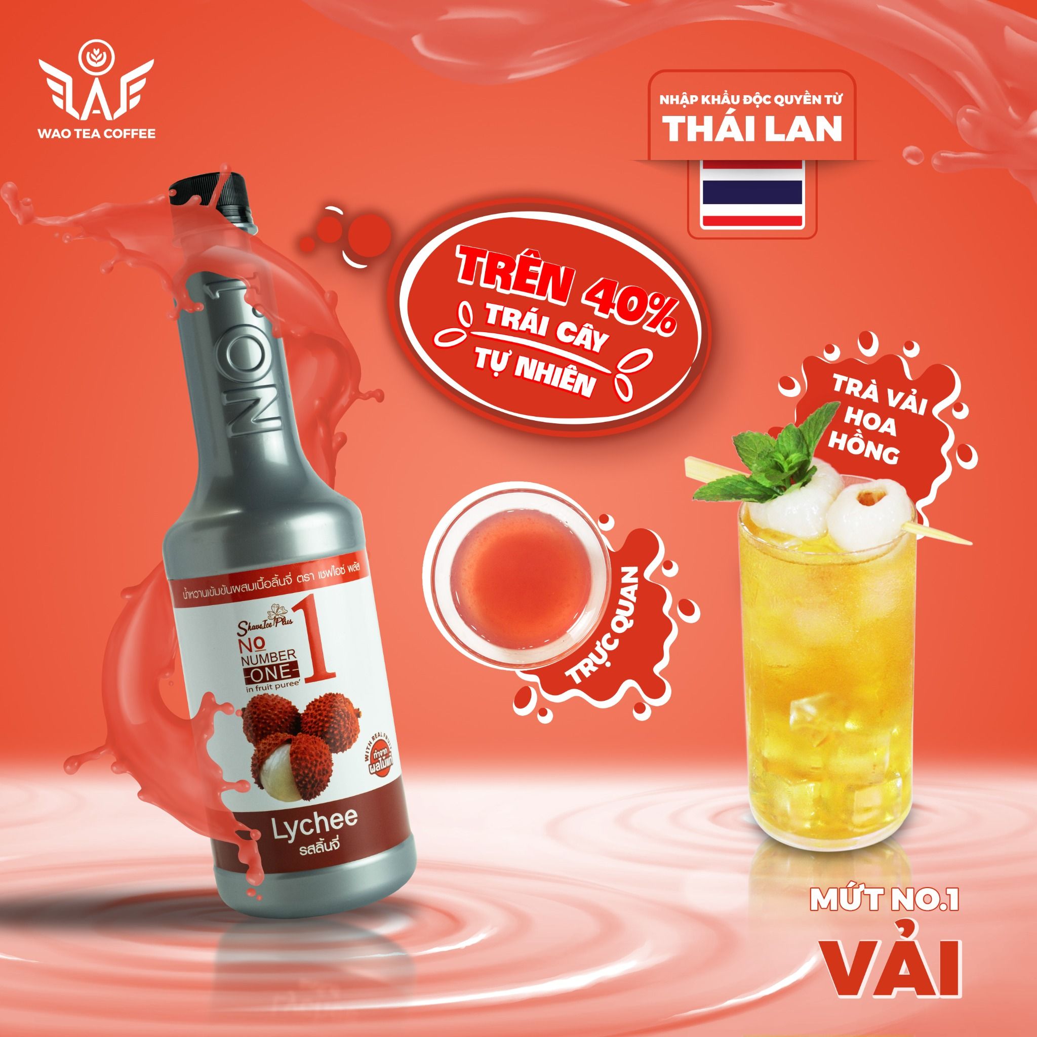  Mứt Thái Lan ShaveIcePlus No.1 (730ml) 