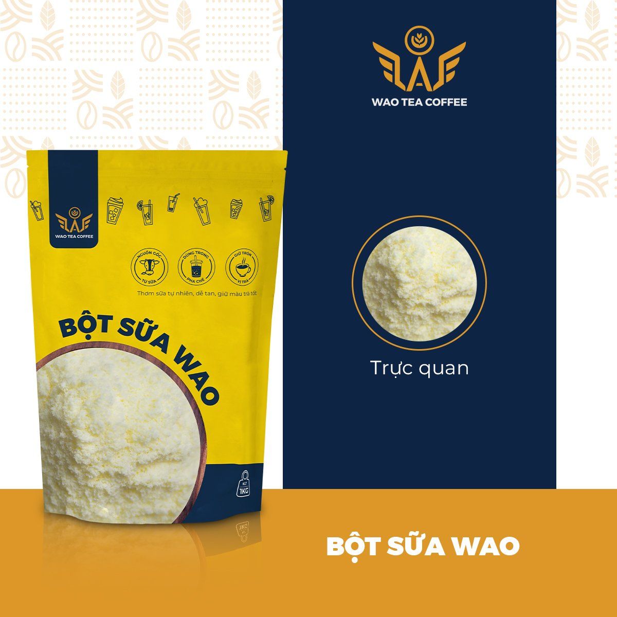 Bột Sữa WAO (1kg)