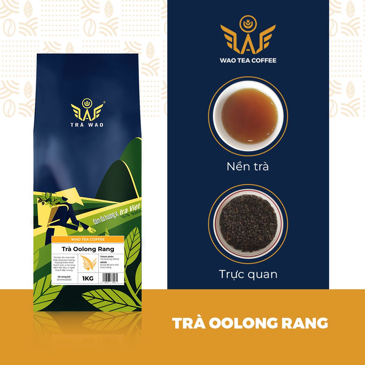  Trà Oolong Rang WAO (1kg) 