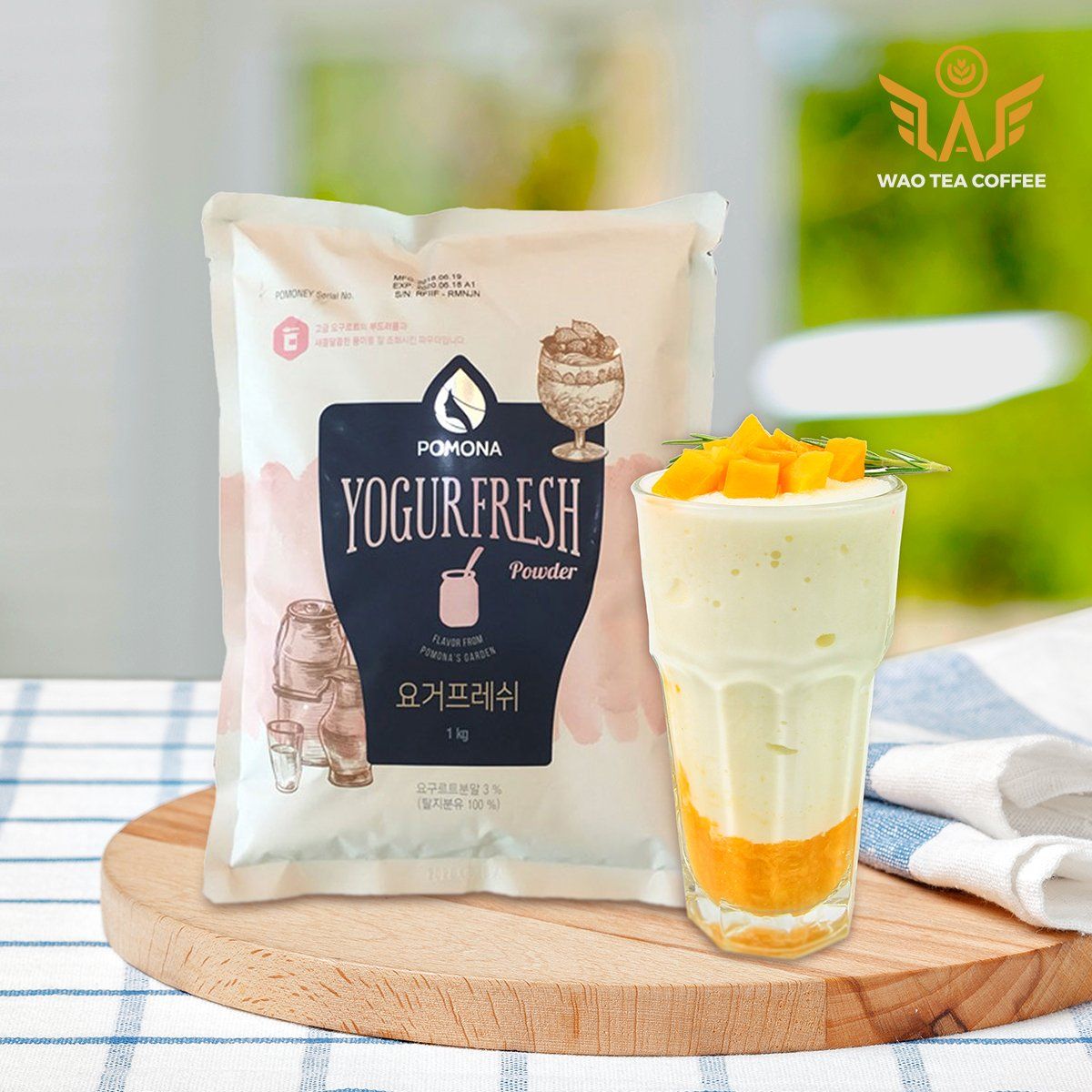 Bột Sữa Chua Hàn Quốc POMONA YOGUR FRESH (1kg)