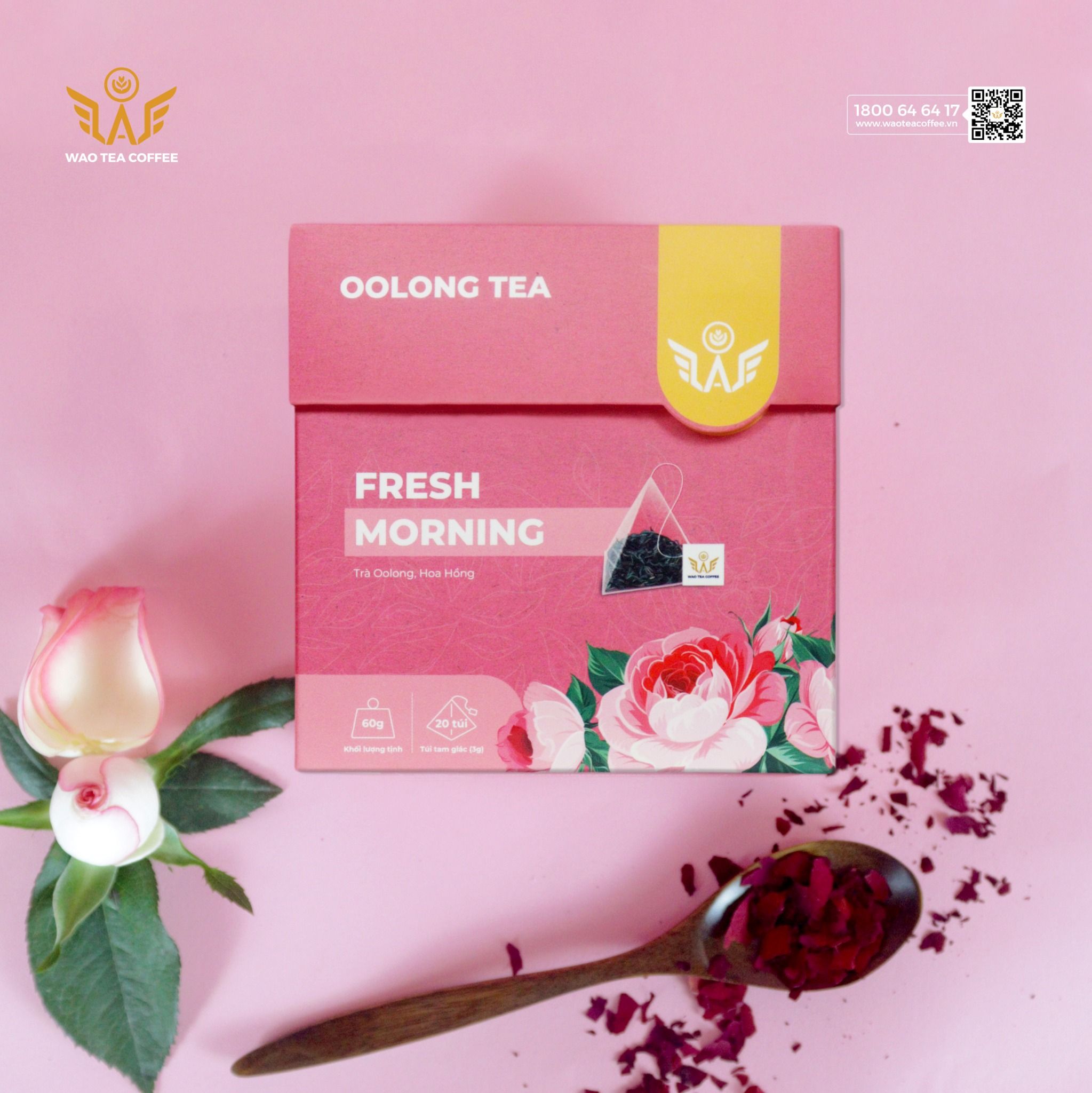 Trà Oolong Tầm Xuân (Fresh Morning Oolong Tea)
