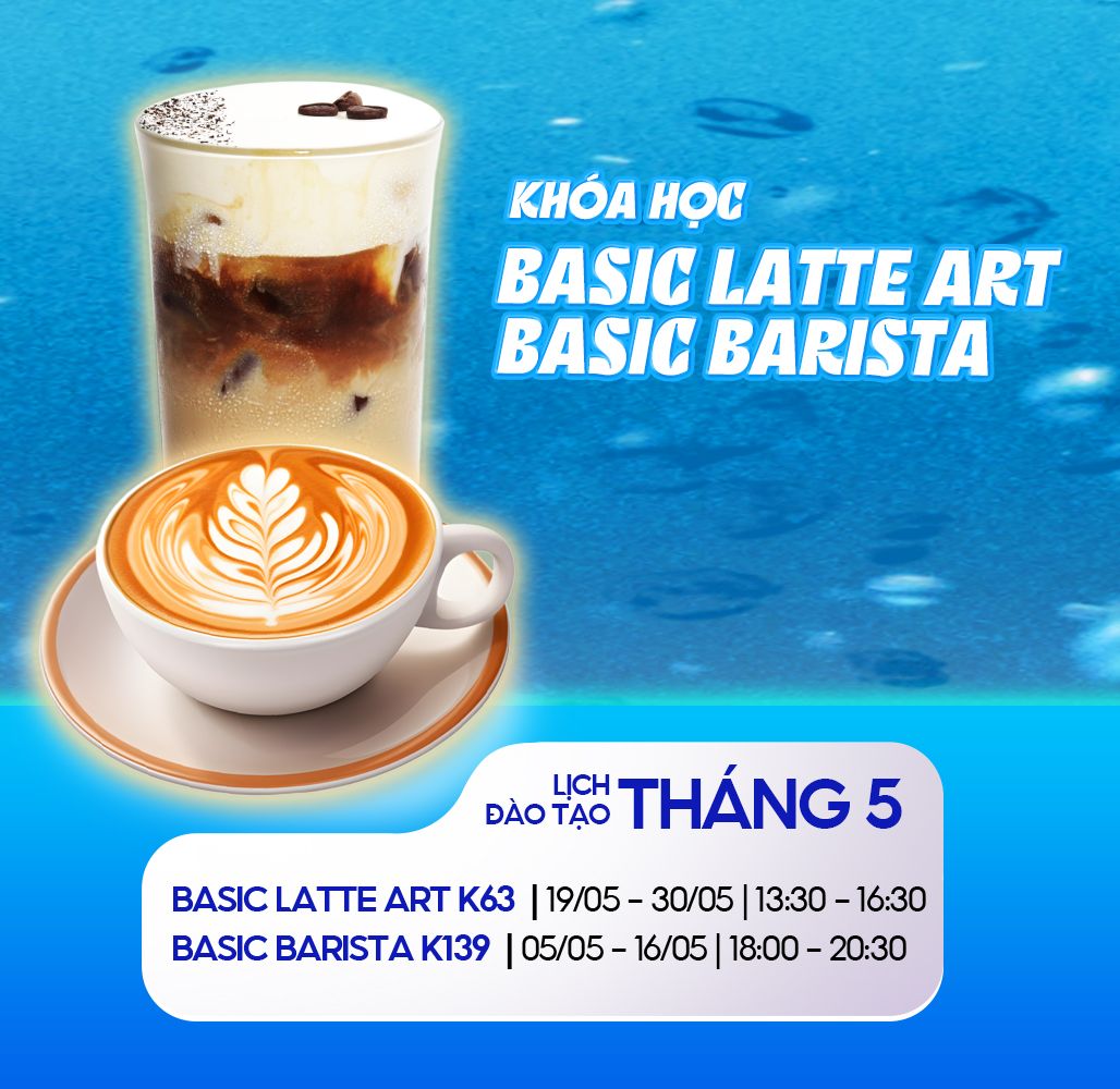 Khóa Học Basic Latte Art