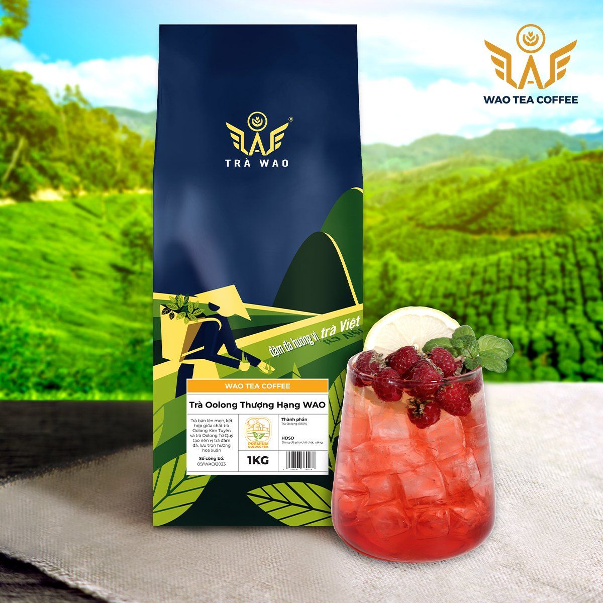 Trà Oolong Thượng Hạng WAO (1kg)