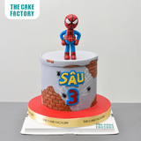  Bánh fondant nhân vật Spiderman ngộ nghĩnh 