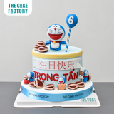  Bánh fondant Doremon đáng yêu 