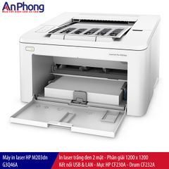 Máy in laser HP LaserJet Pro M203dn G3Q46A