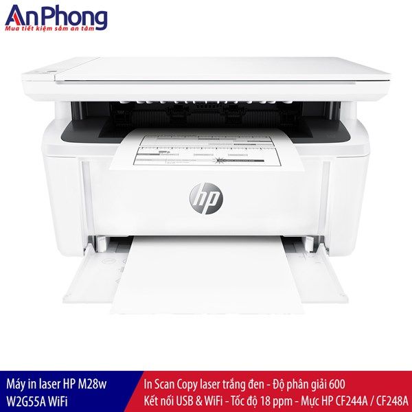 Máy in laser HP LaserJet Pro MFP M28w W2G55A