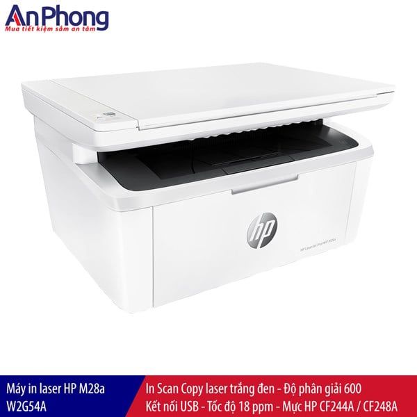 Máy in laser HP LaserJet Pro M28a W2G54A