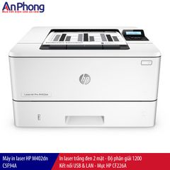 Máy in laser HP LaserJet Pro M402dn C5F94A