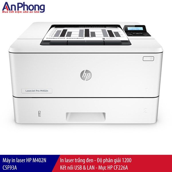 Máy in laser HP LaserJet Pro M402n C5F93A