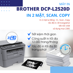 Máy in laser Brother DCP-L2520D