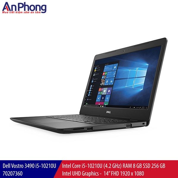 Laptop Dell Vostro 3490 i5-10210U 8GB 256GB 14FHD W10 70207360