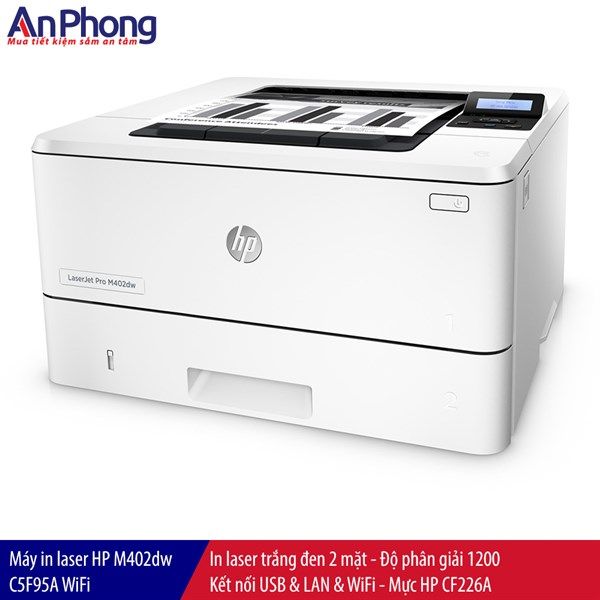 Máy in laser HP LaserJet Pro M402dw C5F95A