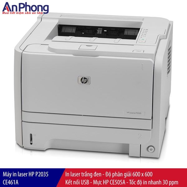 Máy in laser HP LaseJet P2035 CE461A