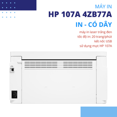 Máy in laser HP 107a 4ZB77A (107A)