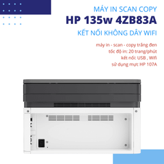 Máy in laser đa năng HP 135w 4ZB83A