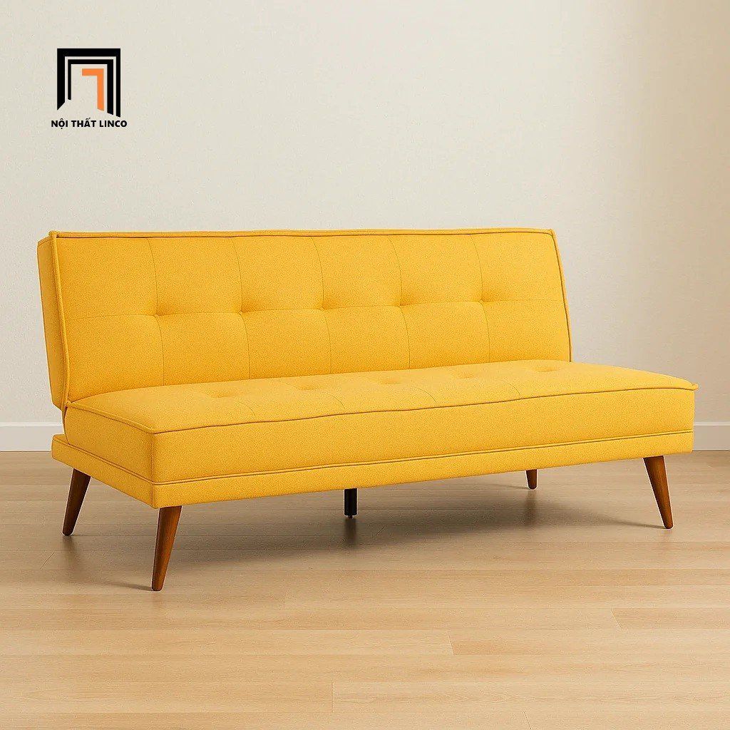 Ghế sofa giường đa năng dài 1m8 GB40 Seattle màu vàng