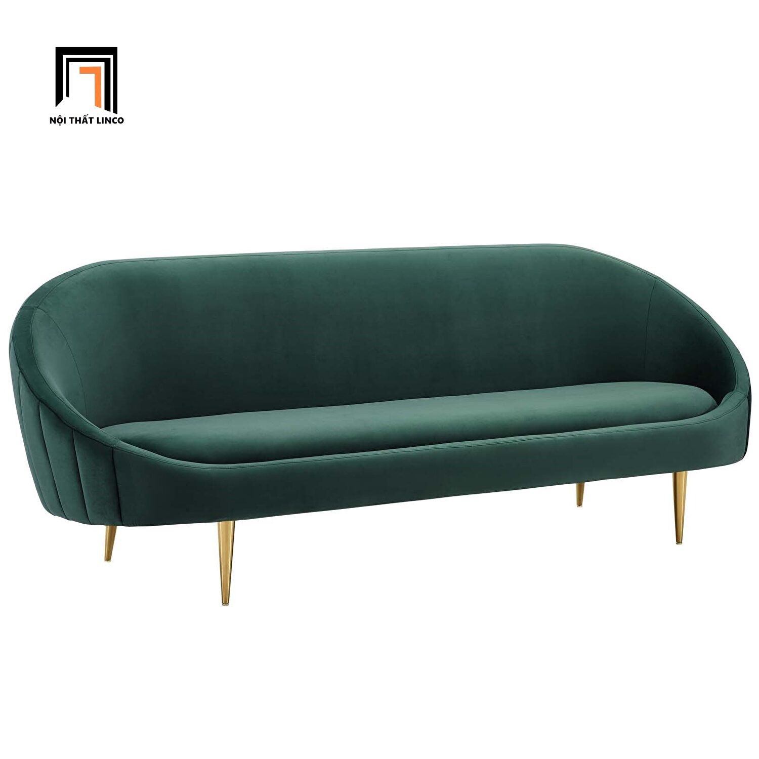 Ghế sofa băng cong sang trọng BT110 Subline 2m2 cho shop tiệm